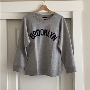 J. Crew Brooklyn Pullover Sweatshirt